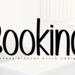 Booking Font - Featured Image