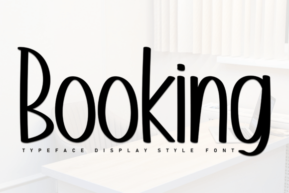 Booking Font - Featured Image