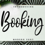Booking Font - Featured Image