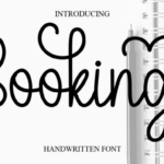 Booking Font - Featured Image