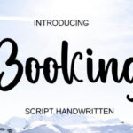 Booking Font - Featured Image