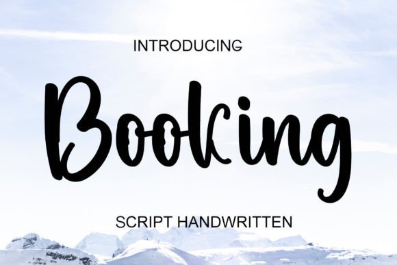 Booking Font - Featured Image