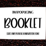 Booklet Font - Featured Image
