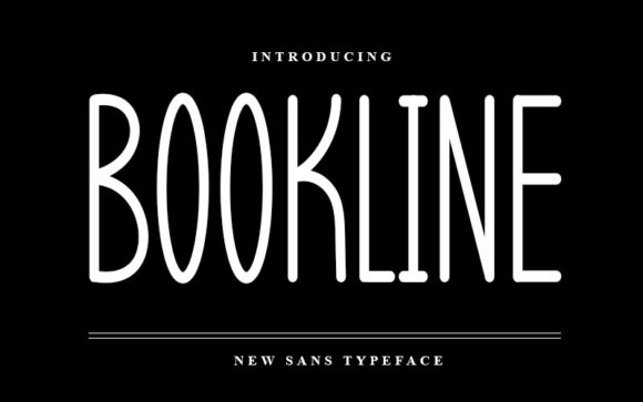 Bookline Font - Featured Image
