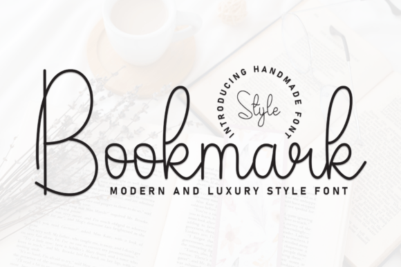 Bookmark Font - Featured Image