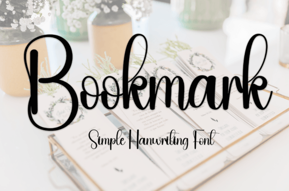 Bookmark Font - Featured Image