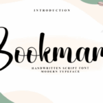 Bookmark Font - Featured Image