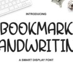 Bookmark Handwriting Font - Featured Image