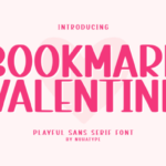 Bookmark Valentine Font - Featured Image