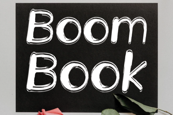 Boom Book Font - Featured Image