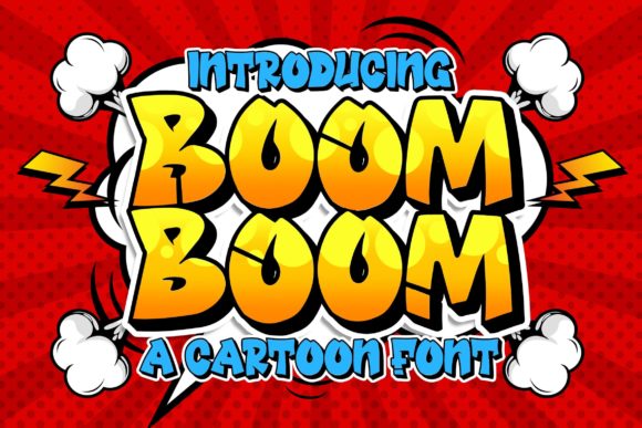 Boom Boom Font - Featured Image