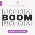 Boom Font - Featured Image