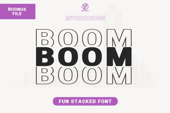 Boom Font - Featured Image