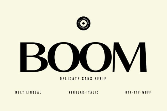 Boom Font - Featured Image