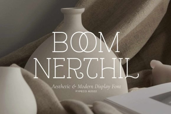 Boom Nerthil Font - Featured Image