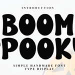 Boom Spooky Font - Featured Image