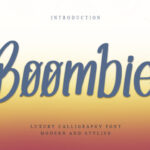 Boombie Font - Featured Image