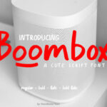 Boombox Font - Featured Image