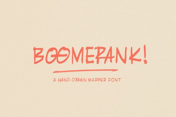Boomerank Font - Featured Image