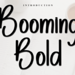 Booming Font - Featured Image