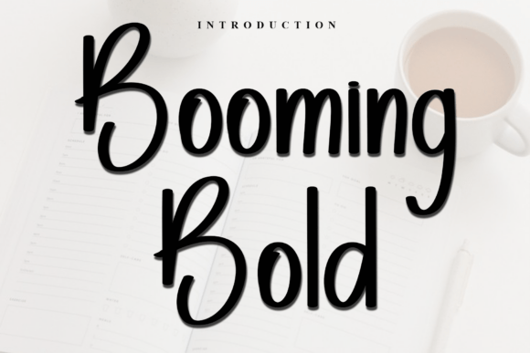 Booming Font - Featured Image