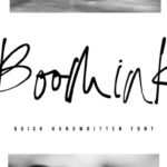 Boomink Font - Featured Image