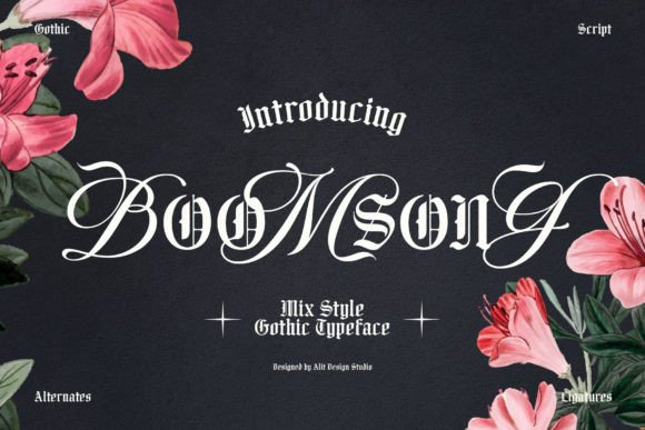 Boomsong Font - Featured Image