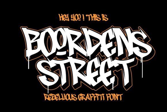 Boorden Street Font - Featured Image