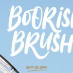 Boorish Brush Font - Featured Image
