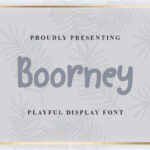 Boorney Font - Featured Image