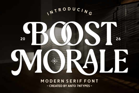 Boost Morale Font - Featured Image