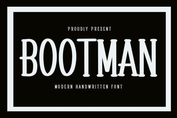 Bootman Font - Featured Image