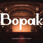 Bopak Font - Featured Image
