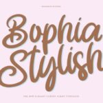 Bophia Stylish Font - Featured Image