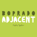 Boprado Adjacent Font - Featured Image