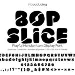 Bopslice Font - Featured Image