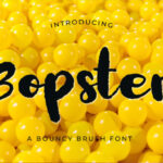 Bopster Font - Featured Image