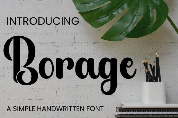 Borage Font - Featured Image
