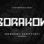 Borakon Font - Featured Image