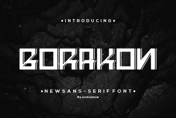 Borakon Font - Featured Image