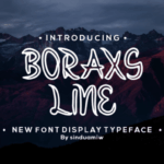 Boraxs Line Font - Featured Image