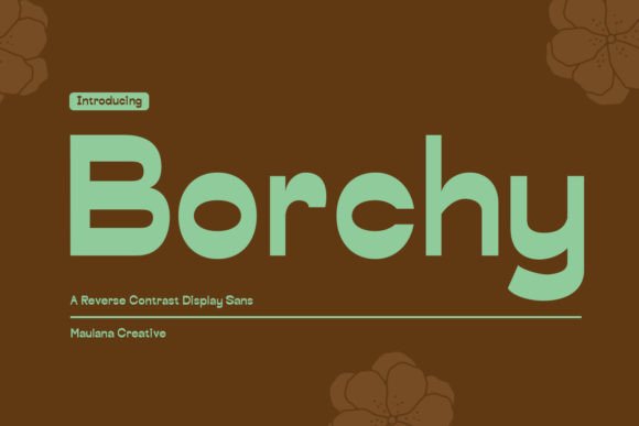 Borchy Font - Featured Image