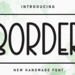 Border Font - Featured Image