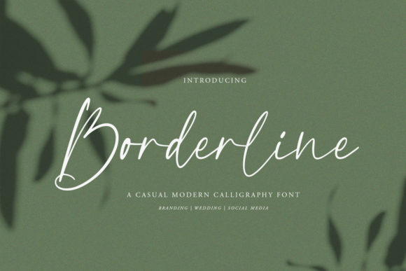 Borderline Font - Featured Image