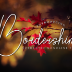 Bordershine Font - Featured Image