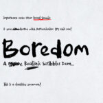 Boredom Font - Featured Image