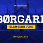 Borgard Font - Featured Image