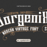 Borgenix Font - Featured Image