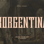 Borgentina Font - Featured Image