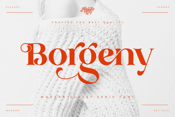 Borgeny Font - Featured Image